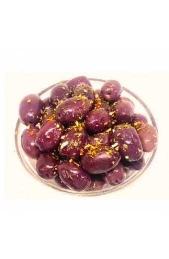 Azeitona Preta Chilena Temperada Kg